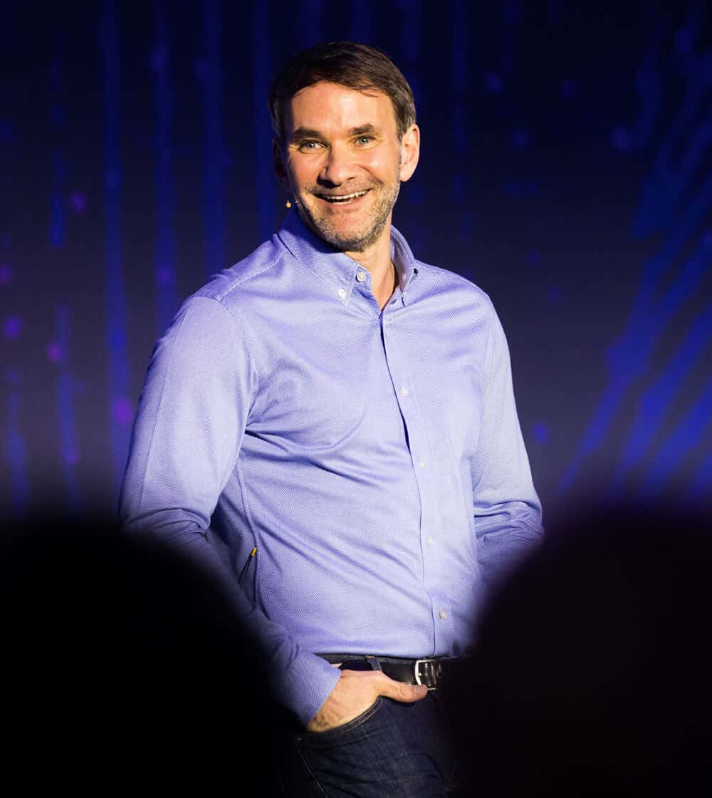 Keith Ferrazzi on stage