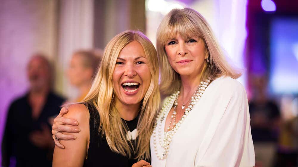 Marissa Peer with a Student