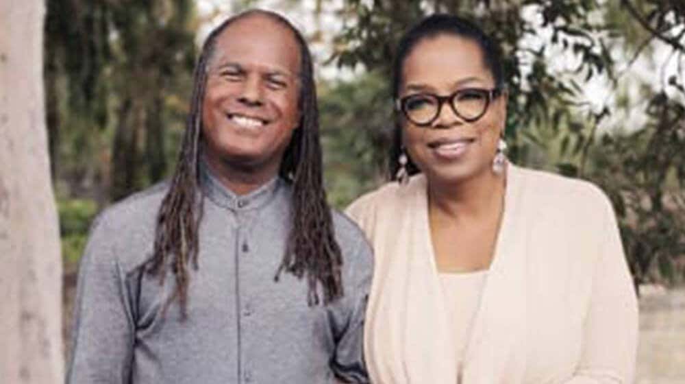 Michael Beckwith with Oprah
