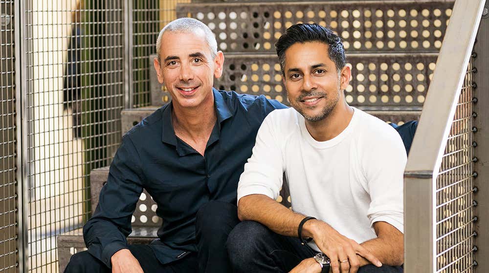 Steven with Vishen Lakhiani