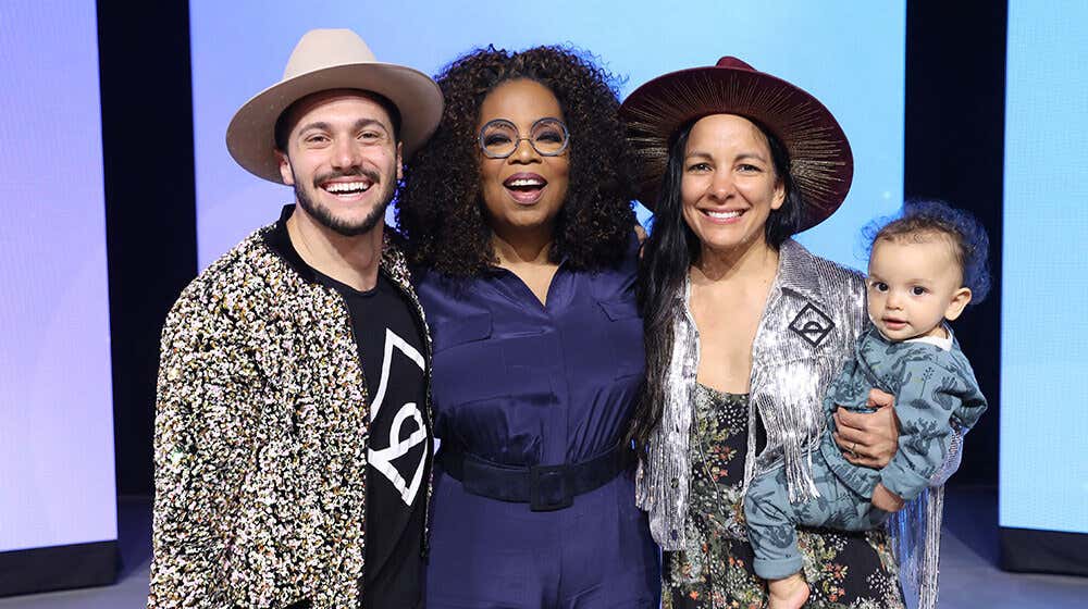 Radha on tour with Oprah and Weight Watchers