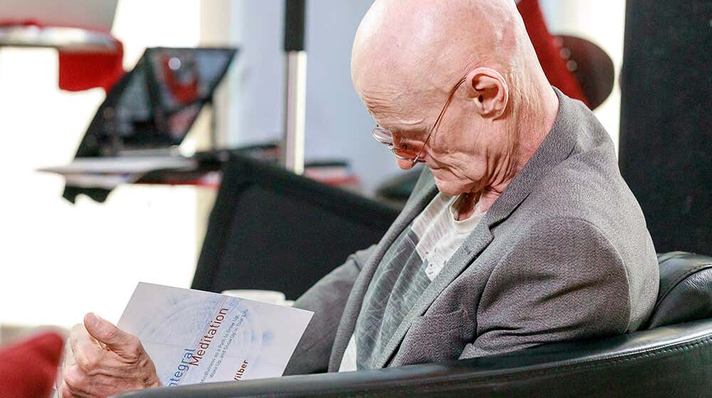 Ken Wilber Signing Book