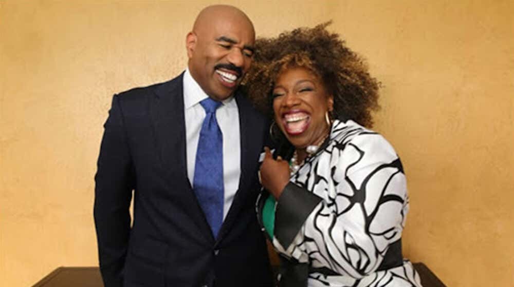 Steve Harvey & Lisa Nichols