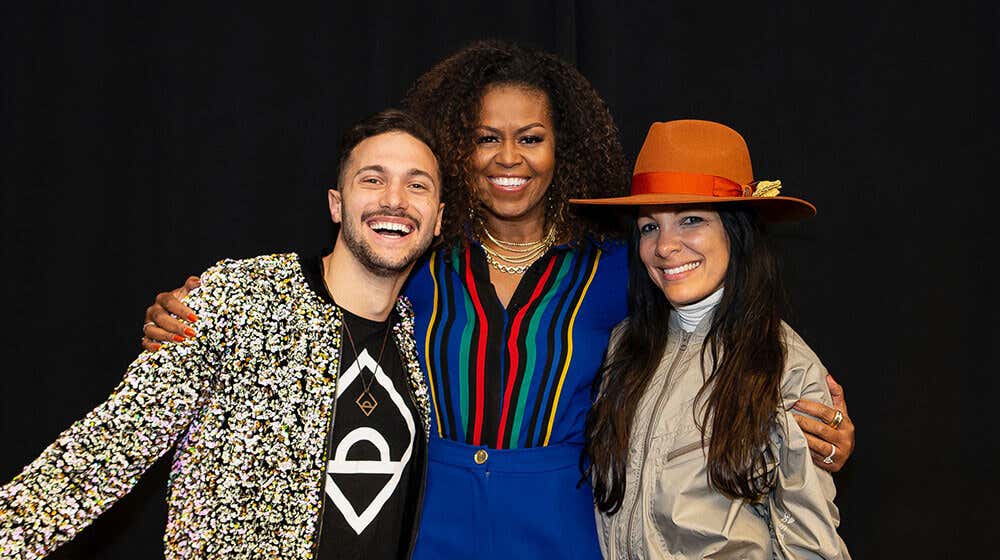 Radha worked with Michelle Obama and Sam Kass on the Let's Move! Initiative