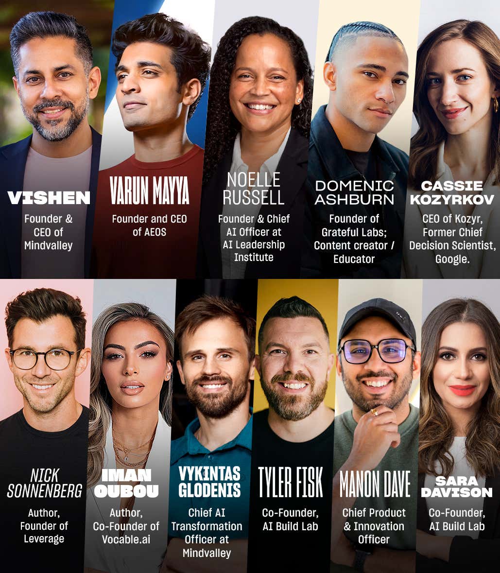 Mindvalley Speaking & Influence Summit Speakers 2025