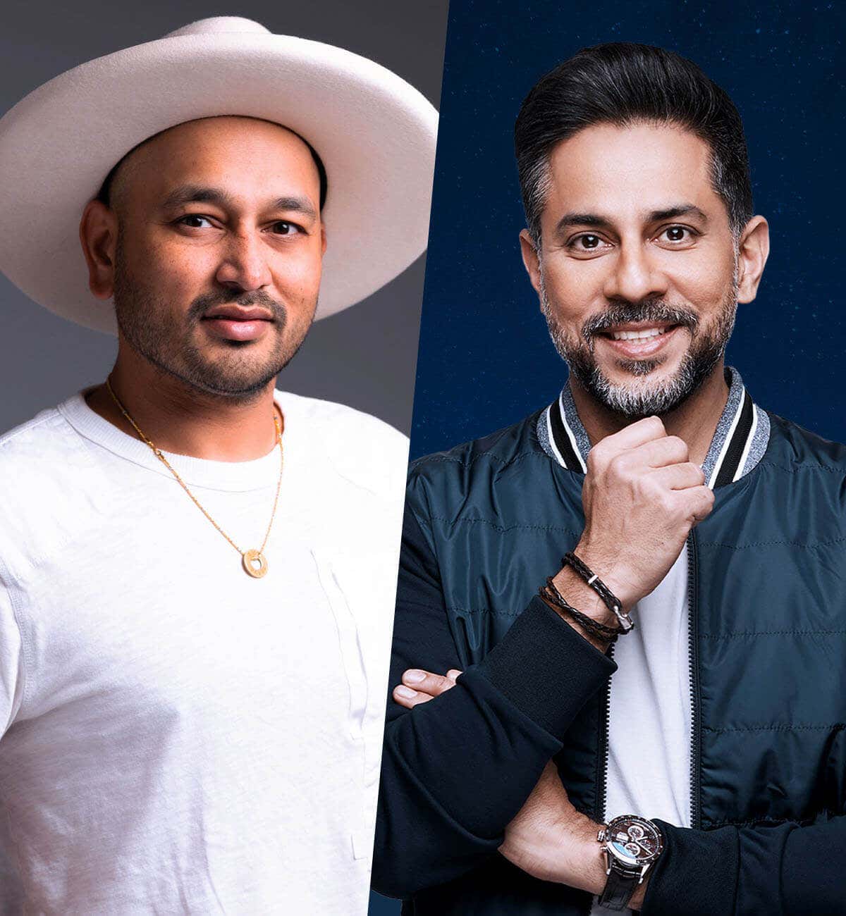 Ajit and Vishen front portrait