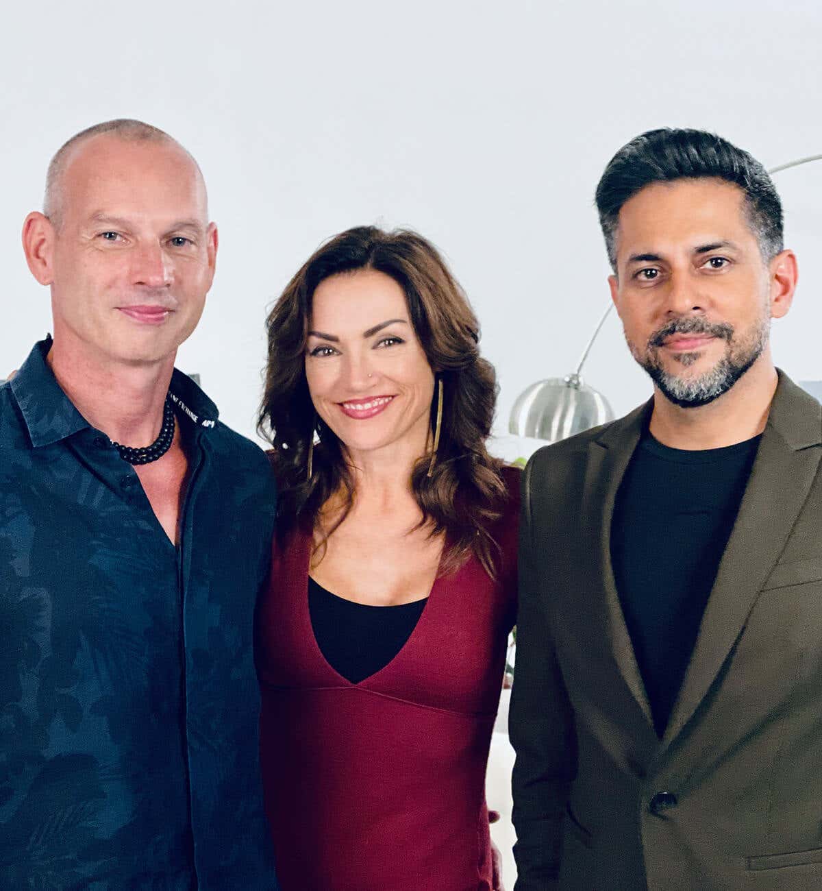 Portrait of Vishen, Jon & Missy Butcher