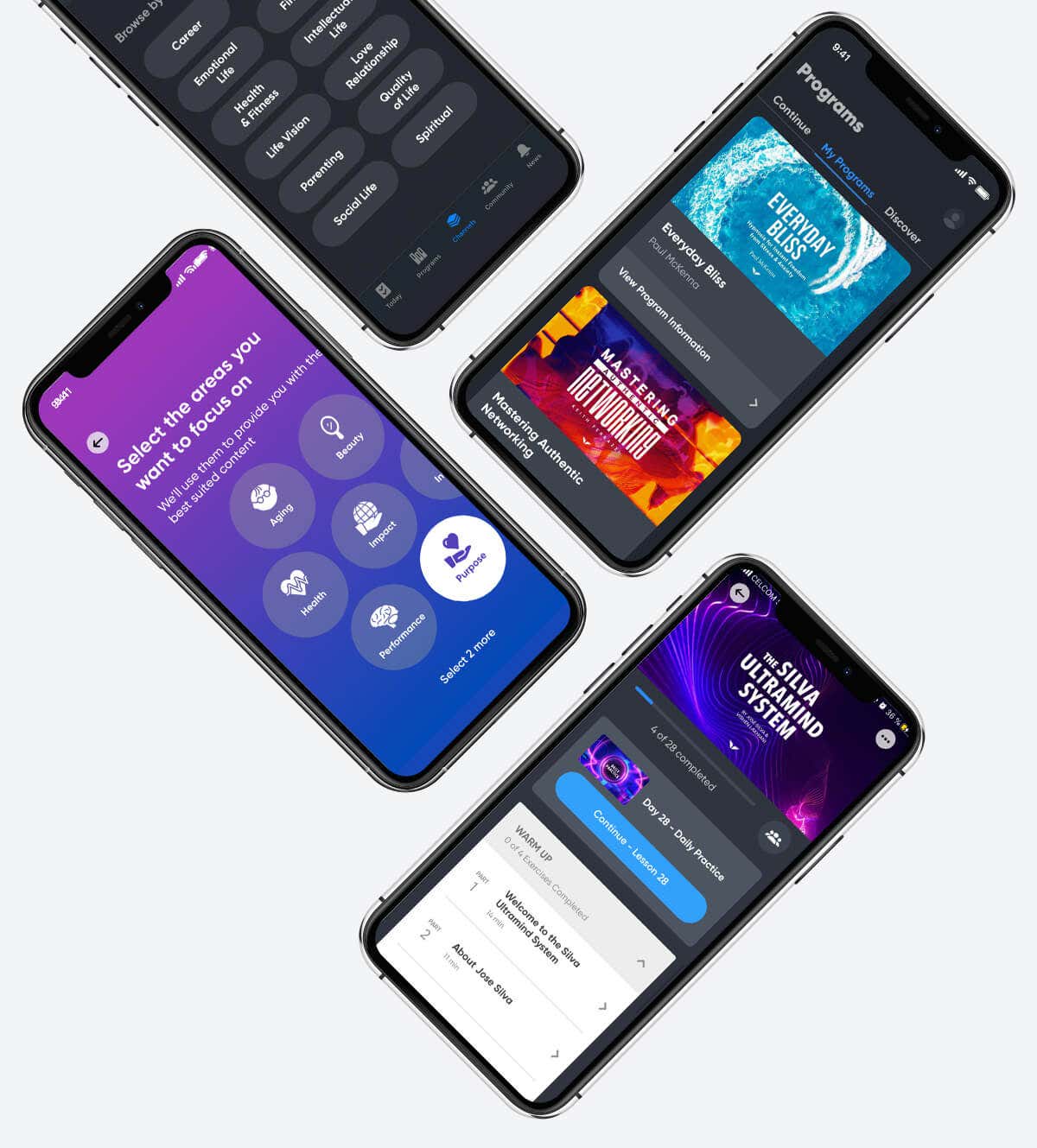 Assessment and Quest Covers offered at Mindvalley Membership