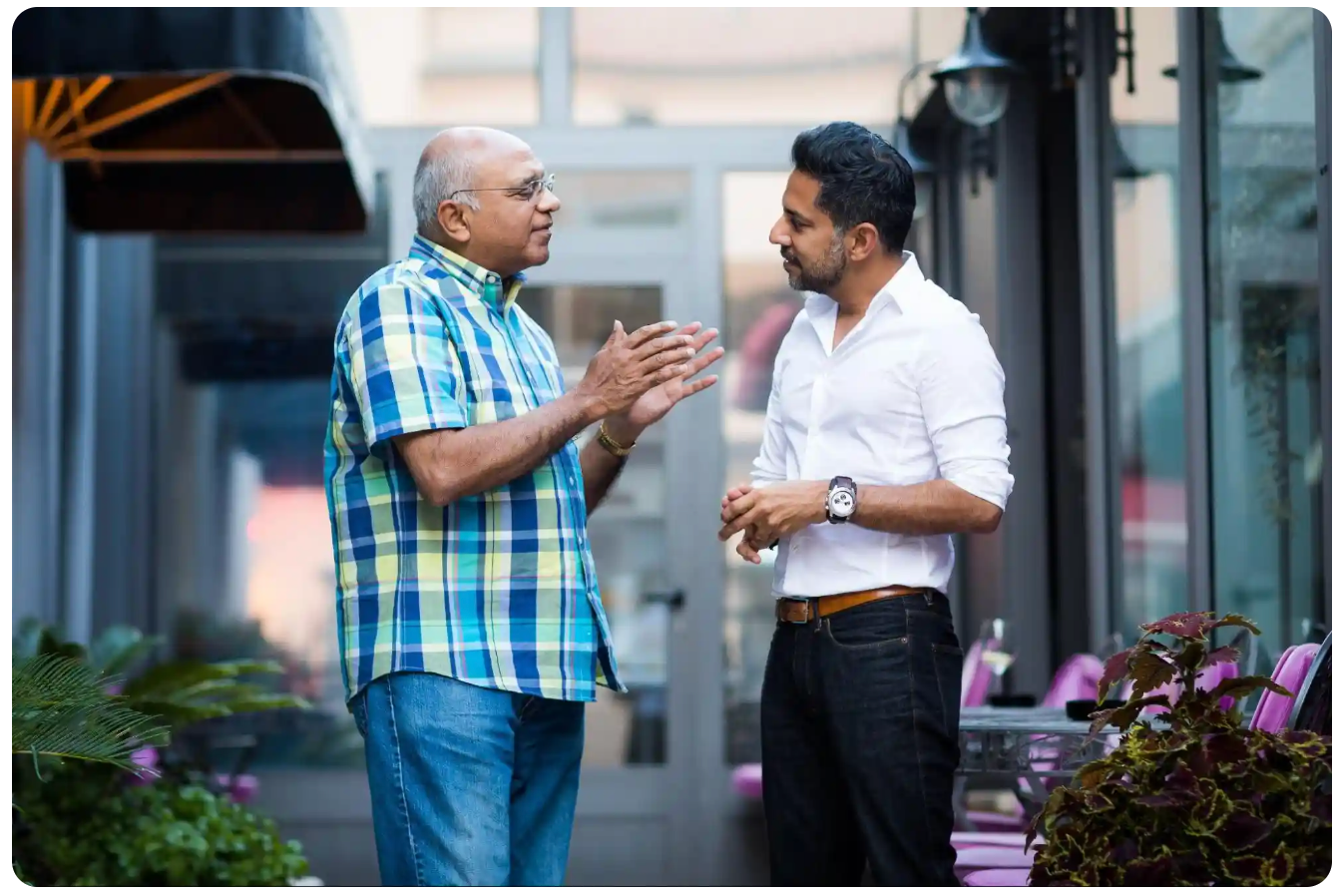 Vishen Lakhiani and Dr Srikumar Rao