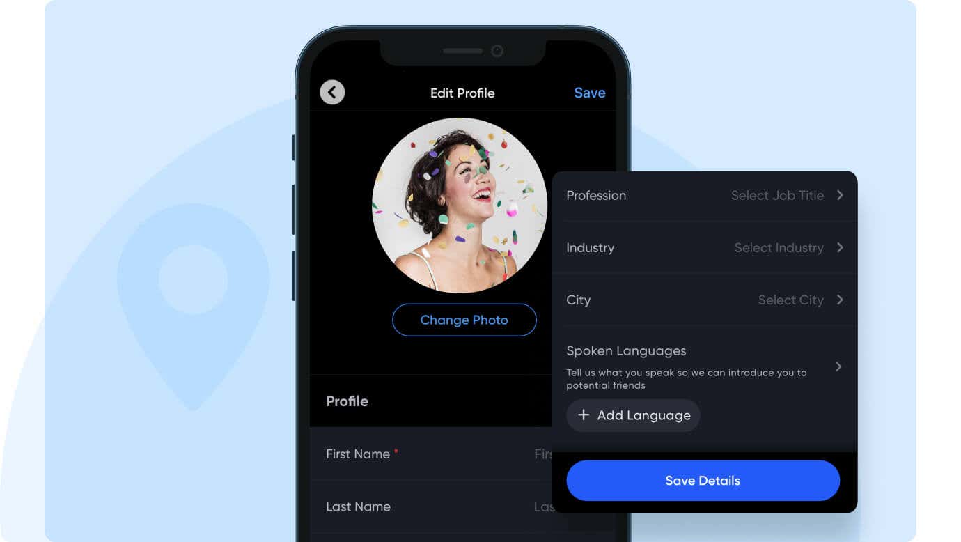 Complete your profile within the mindvalley app