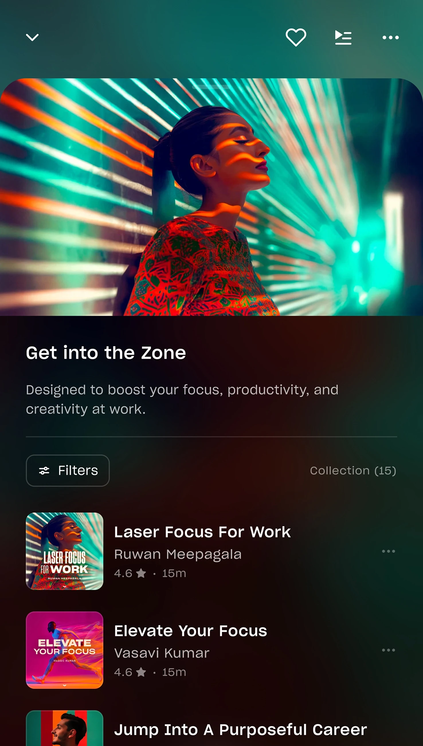 Get into the Zone collection