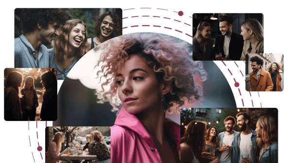 Community & global meet-ups through a device