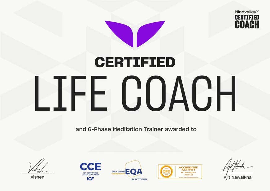 Life Coach Certificate
