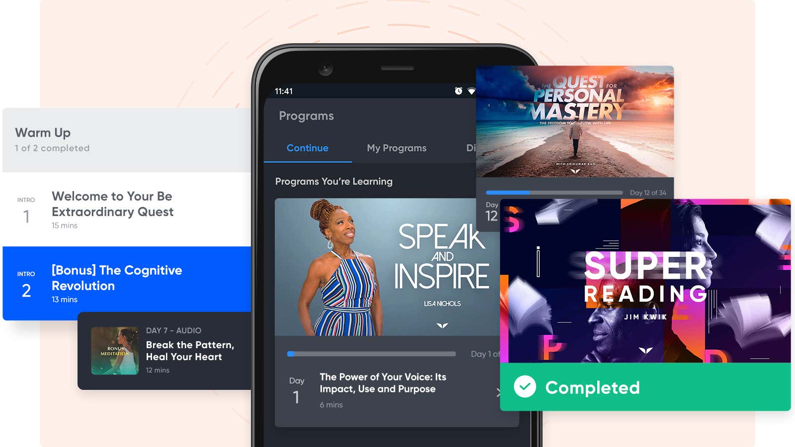 Mindvalley Programs on Mobile