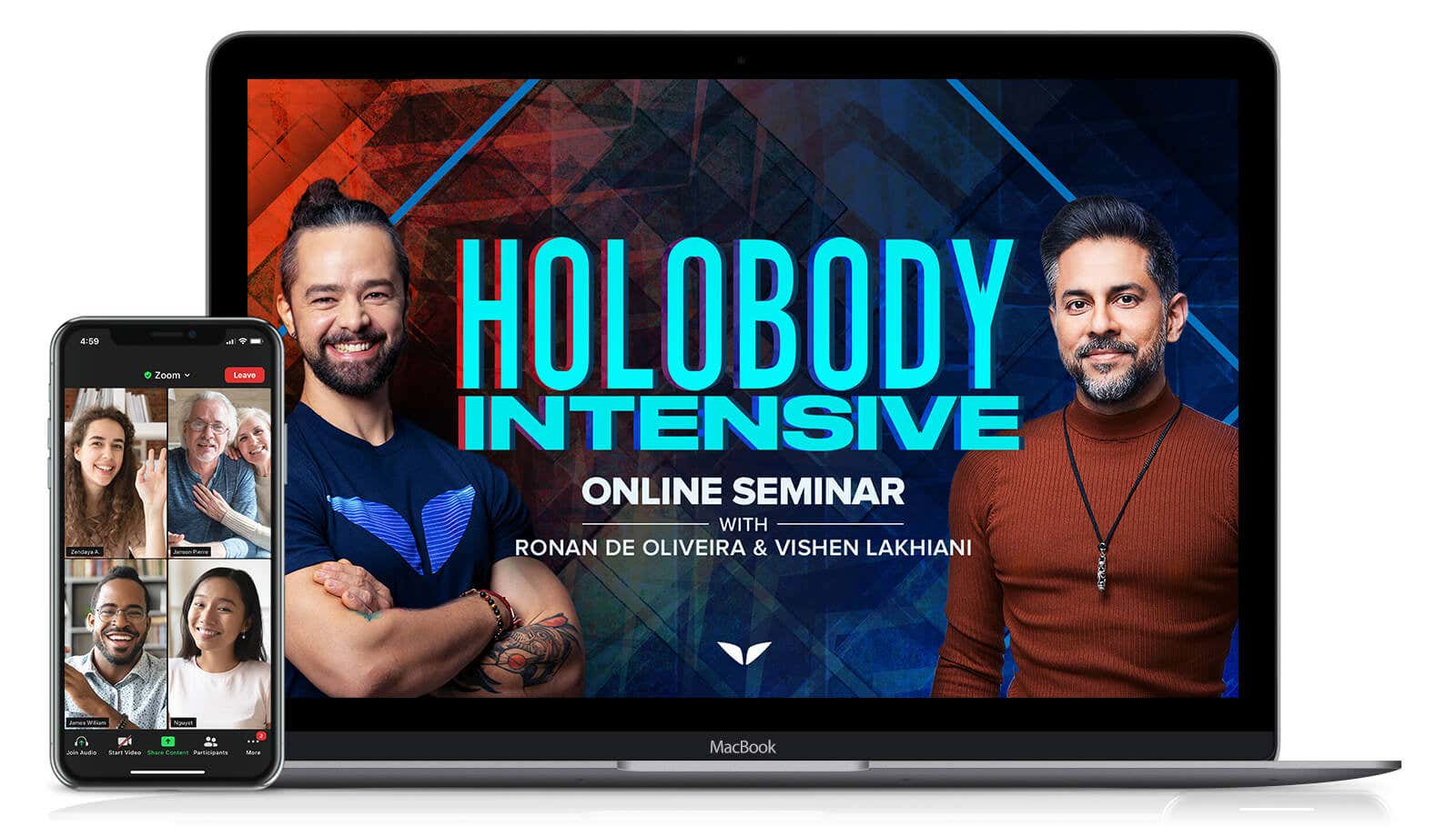 The HoloBody Intensive Online Seminar on various devices