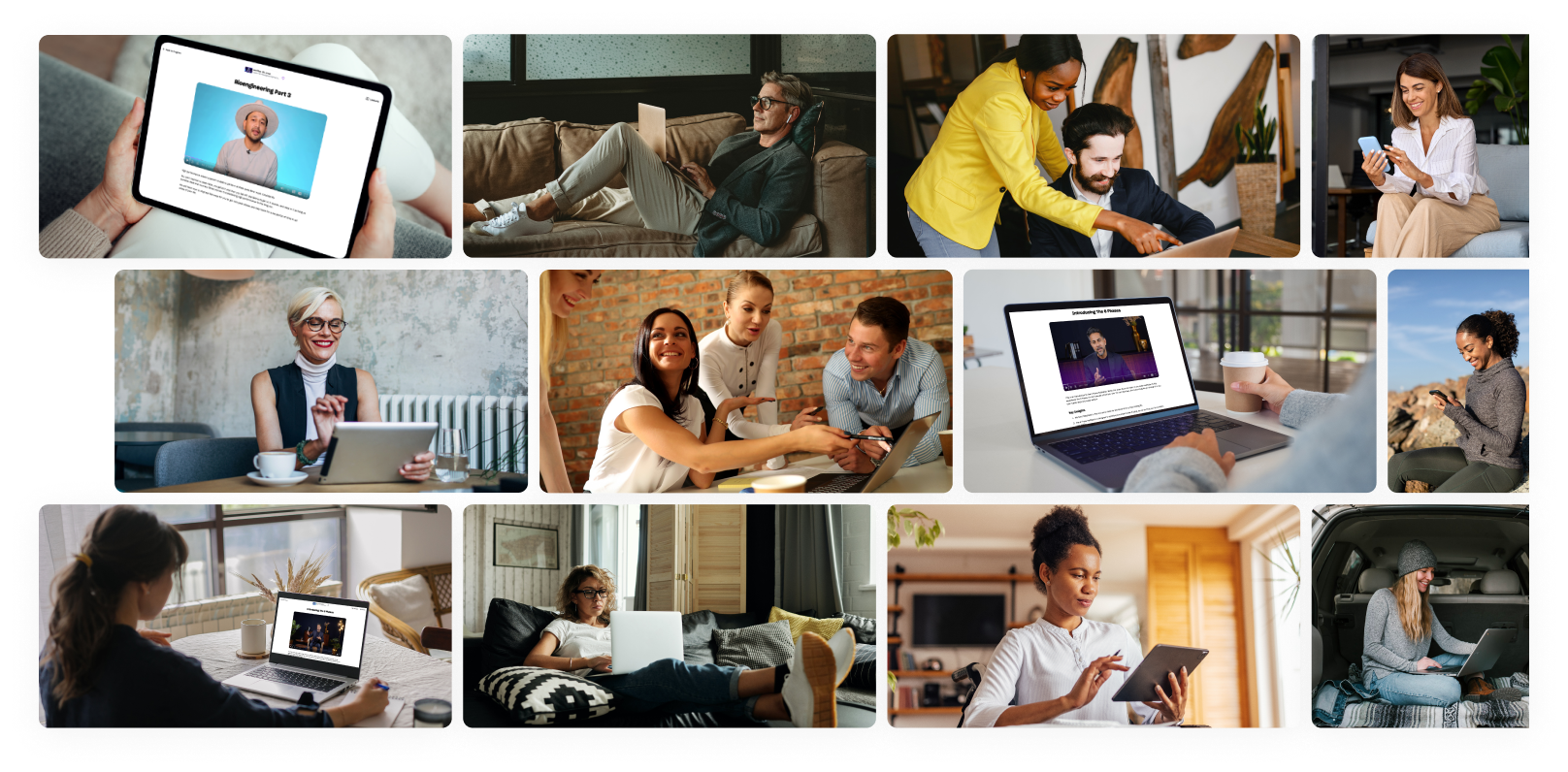 World-class weekly training on-demand