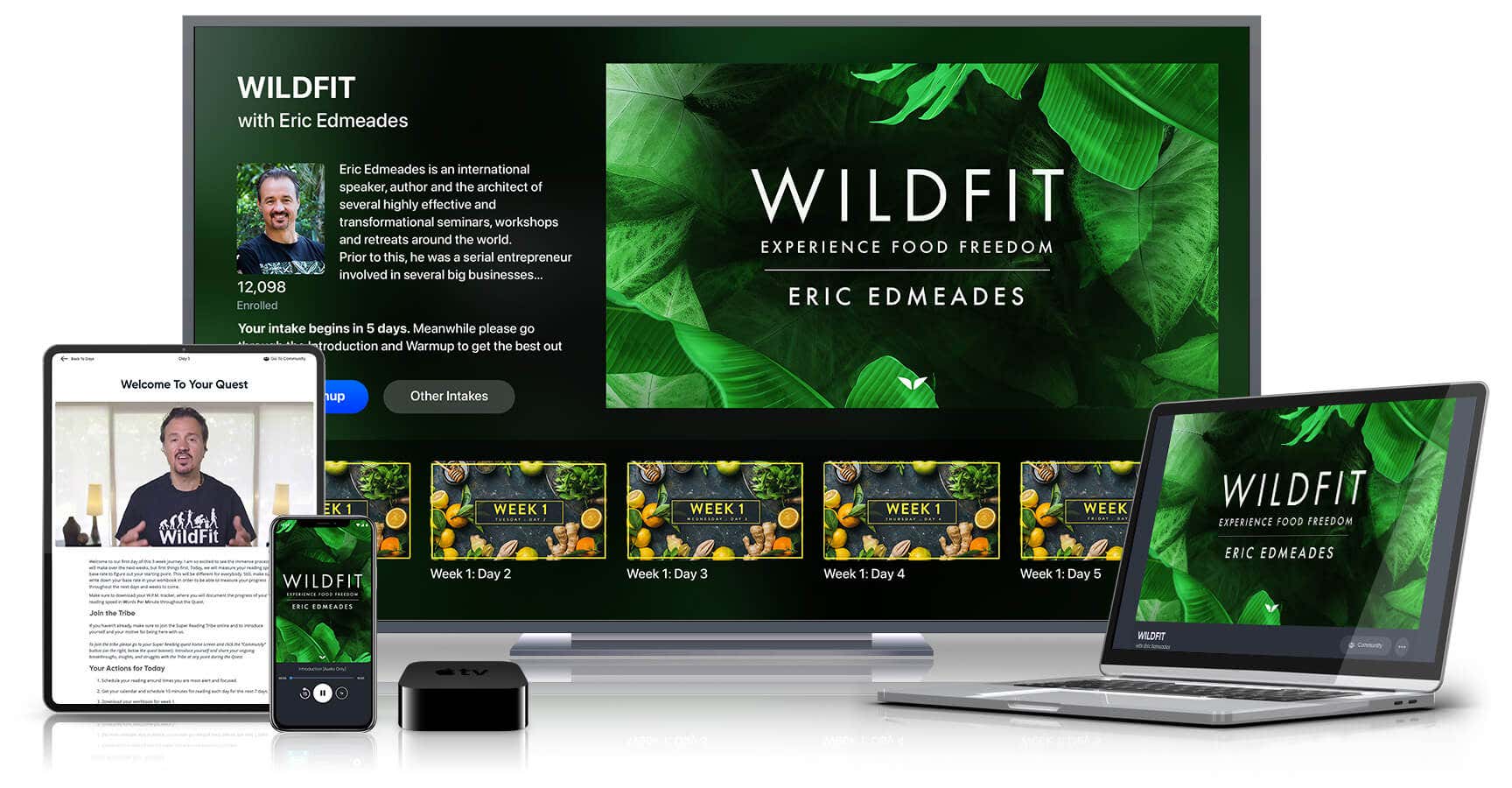 WILDFIT on various devices