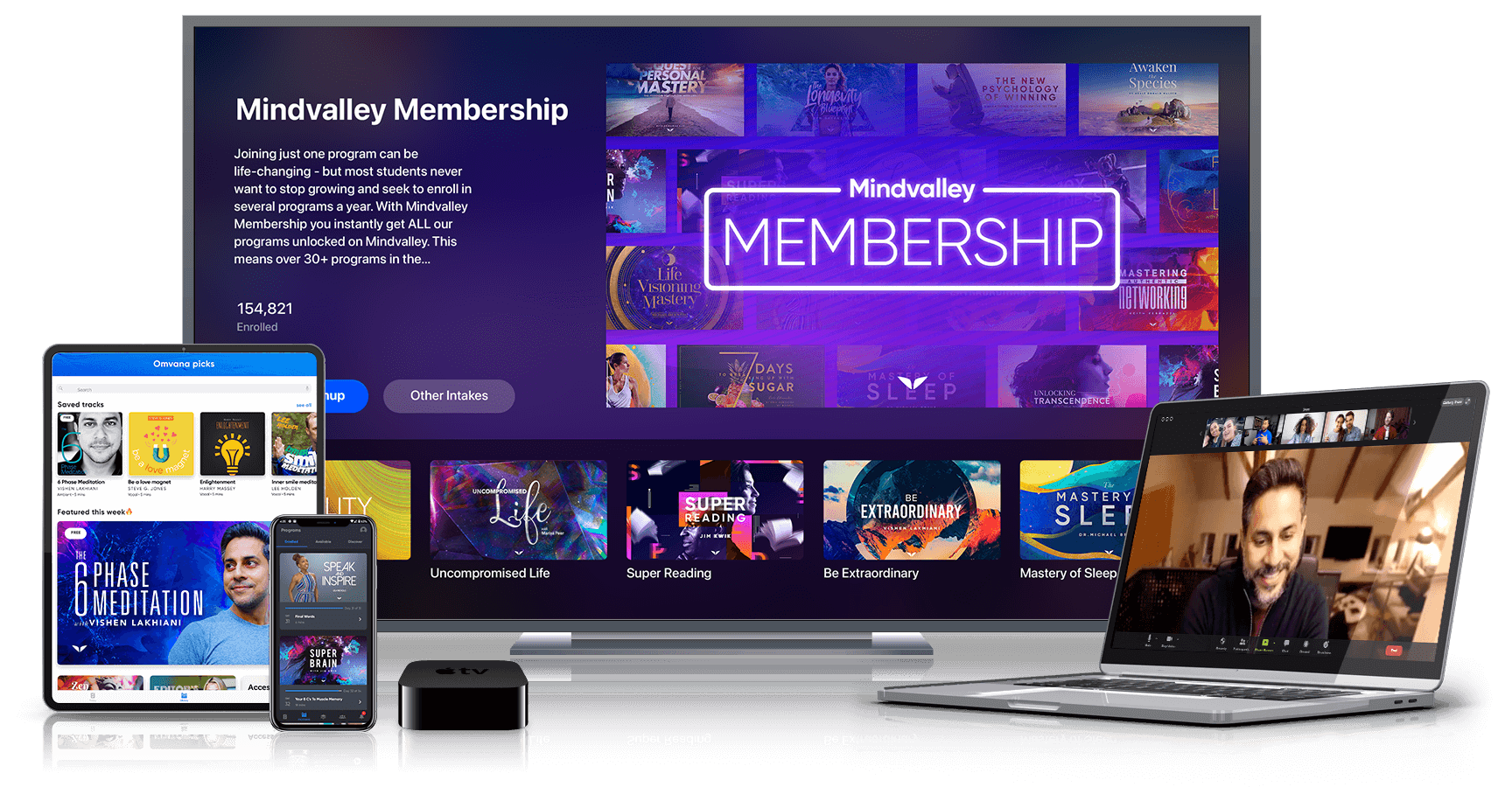 Mindvalley Membership on multiple devices