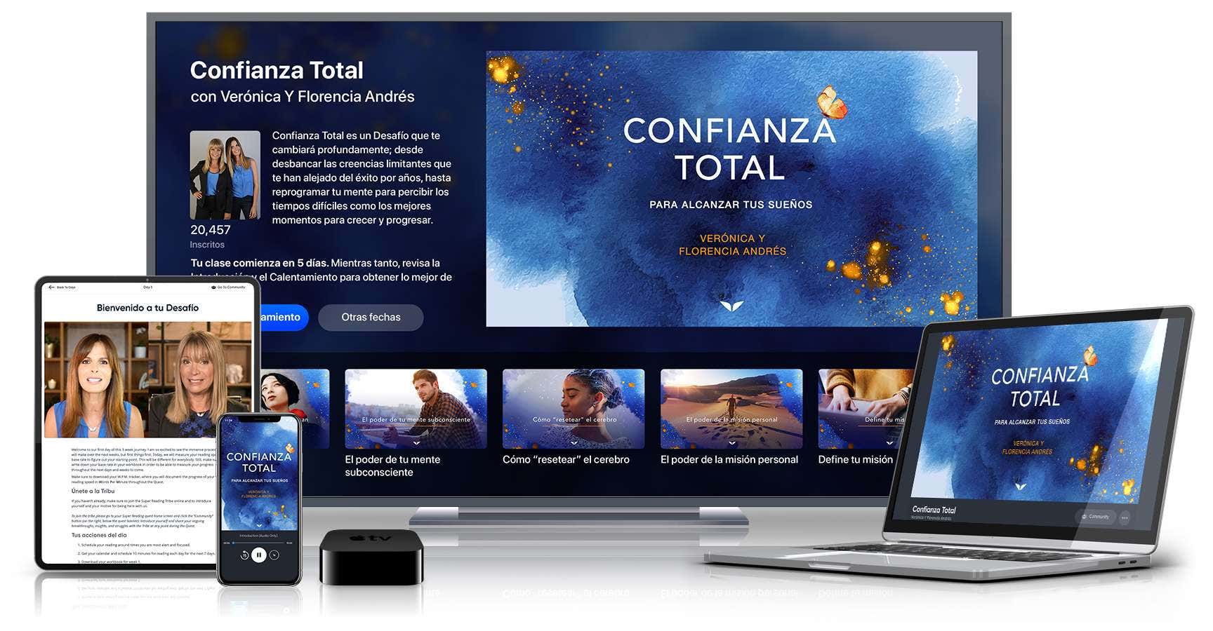 Confianza Total on various devices