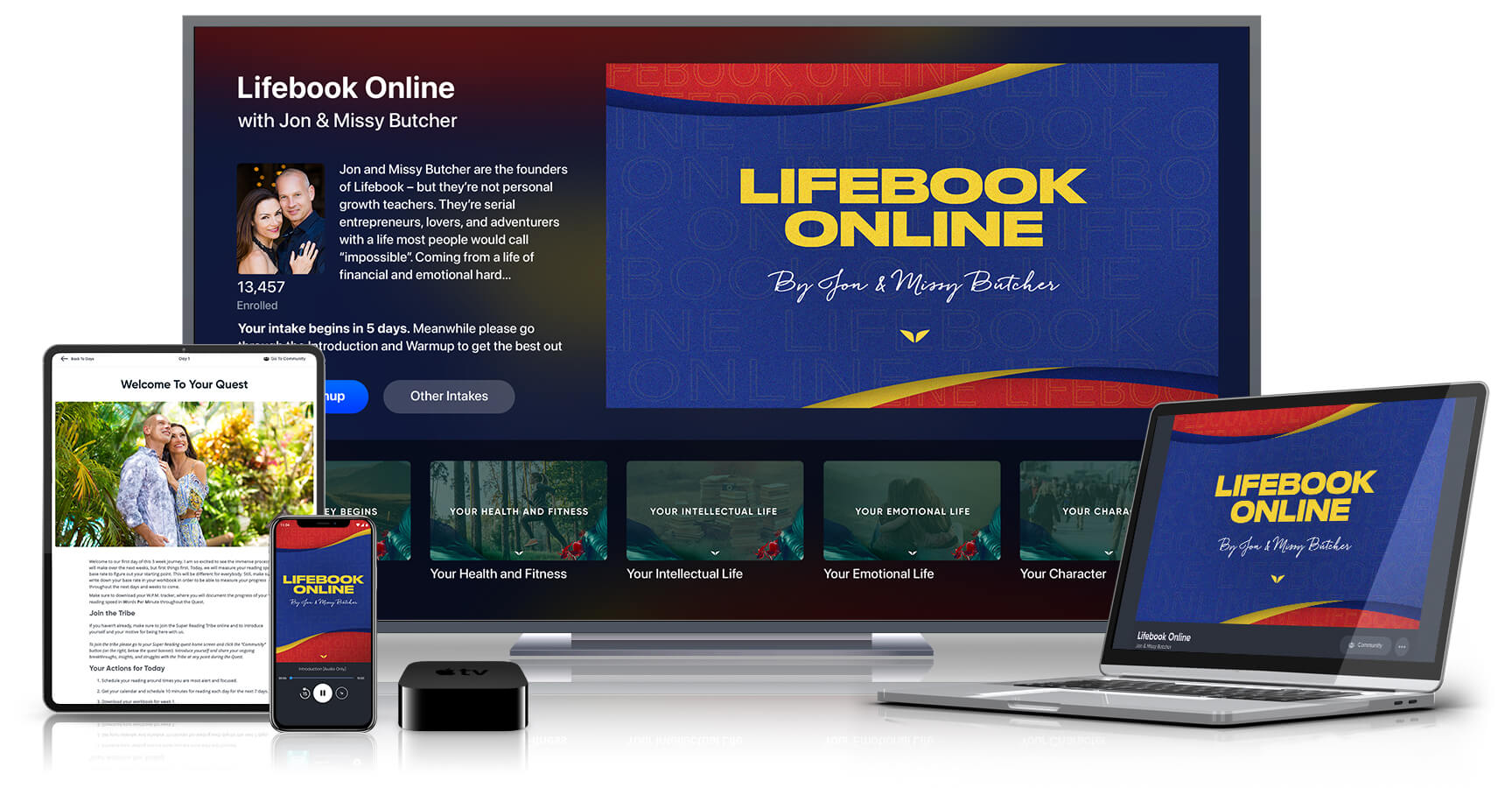 Lifebook Online in multiple devices