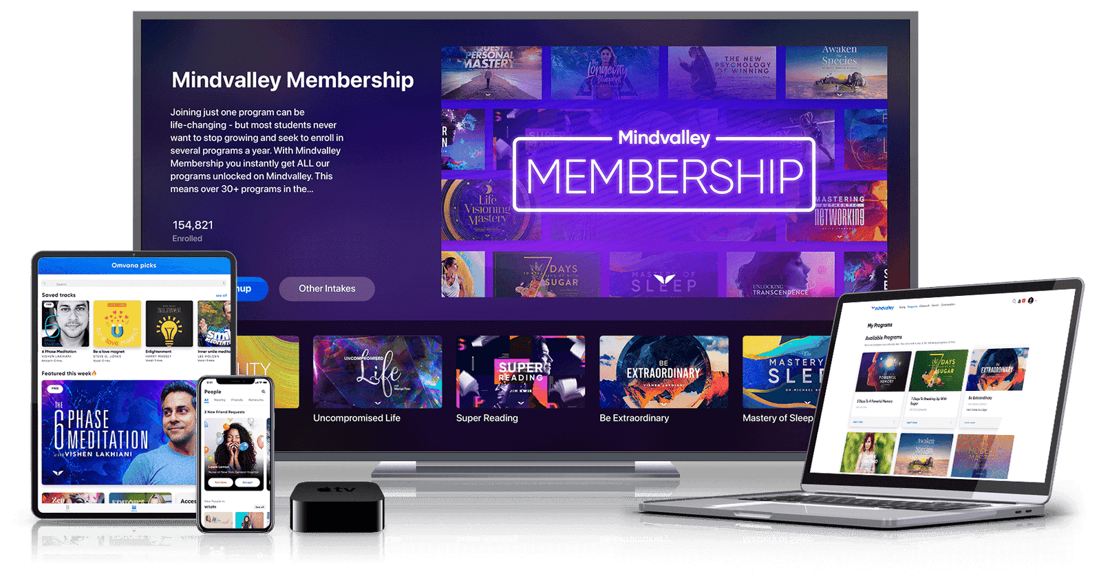 All Access on various devices