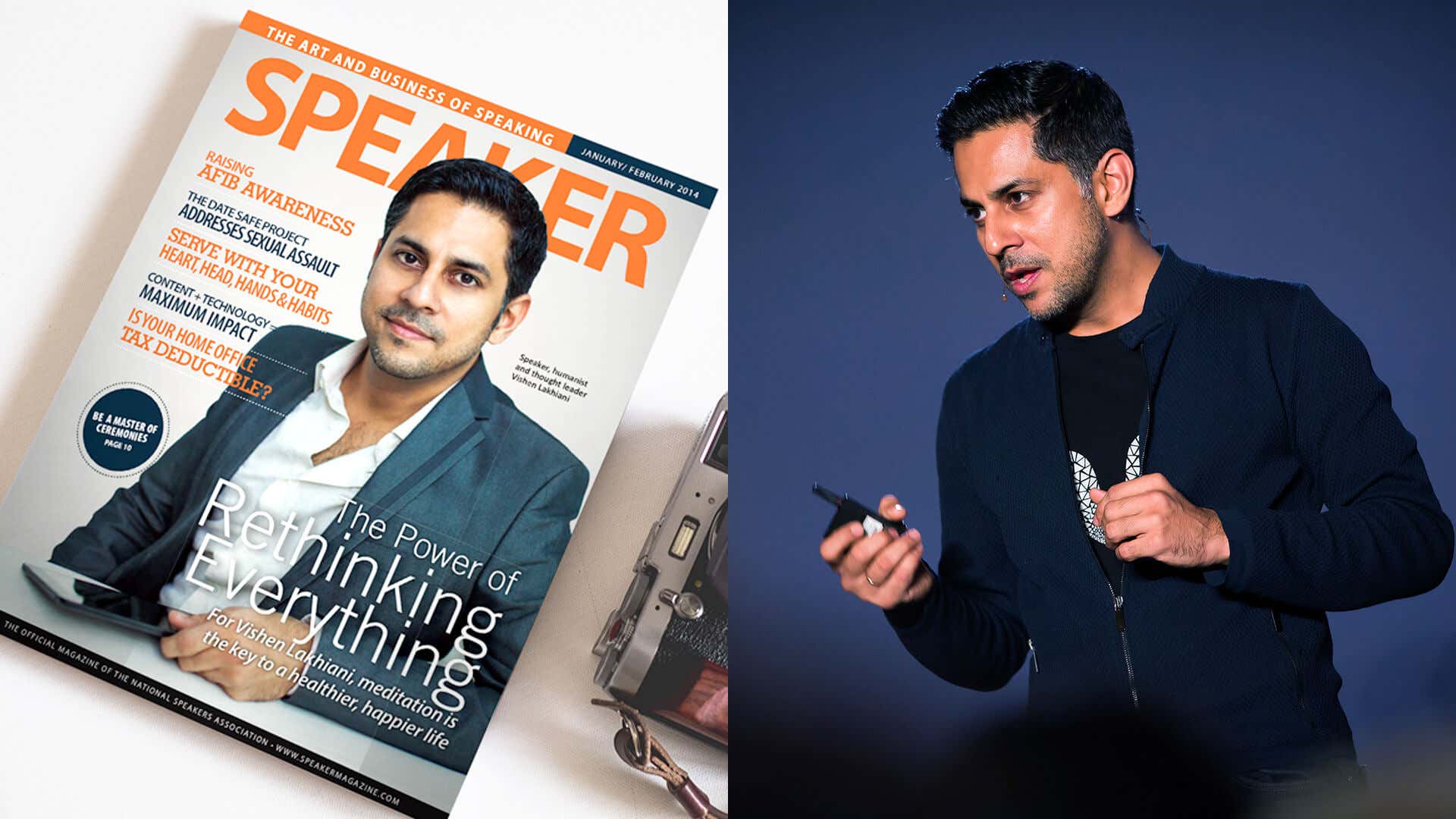 Vishen featured on the Speaker magazine