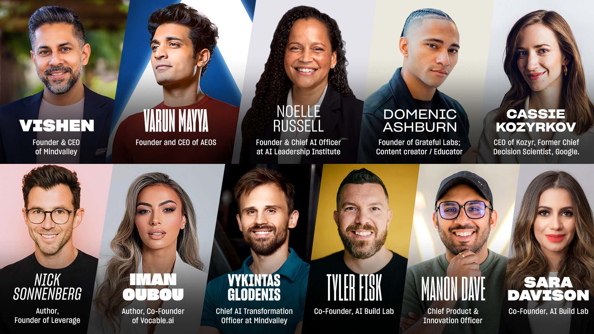 Mindvalley Speaking & Influence Summit Speakers 2025