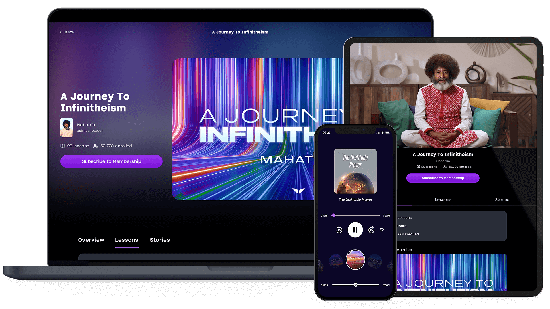 A Journey To Infinitheism on multiple devices