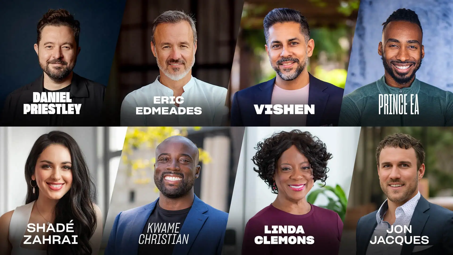 Mindvalley Speaking & Influence Mastery 2025 Speakers