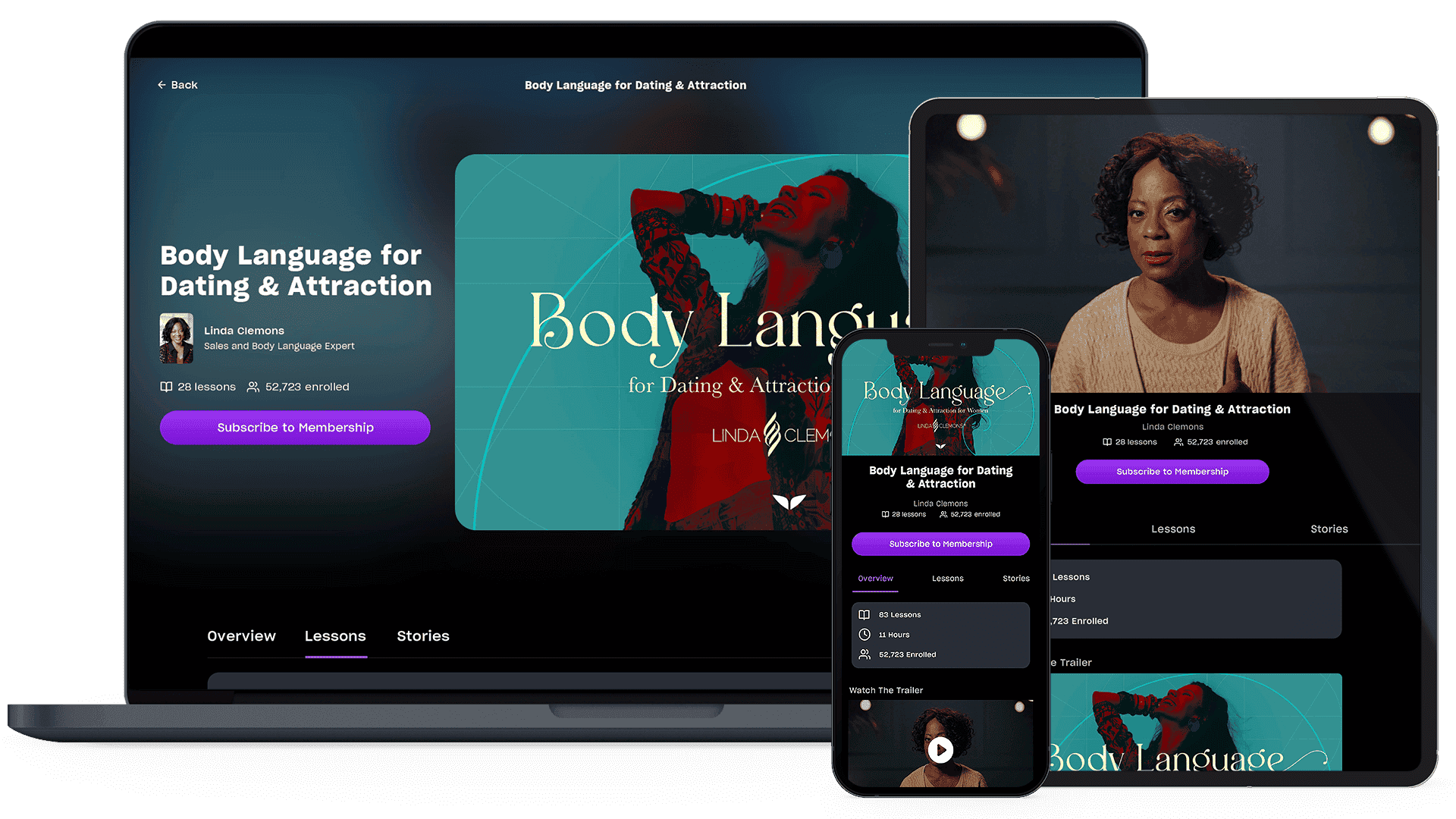 Body Language for Dating & Attraction on multiple devices