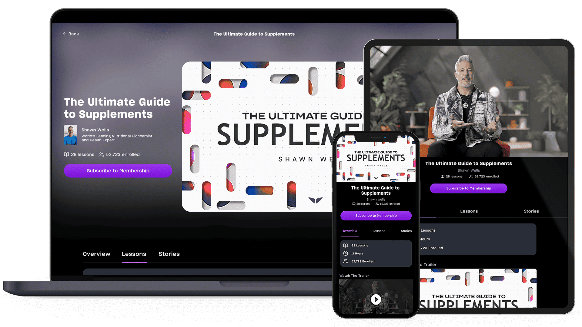 The Ultimate Guide to Supplements on multiple devices