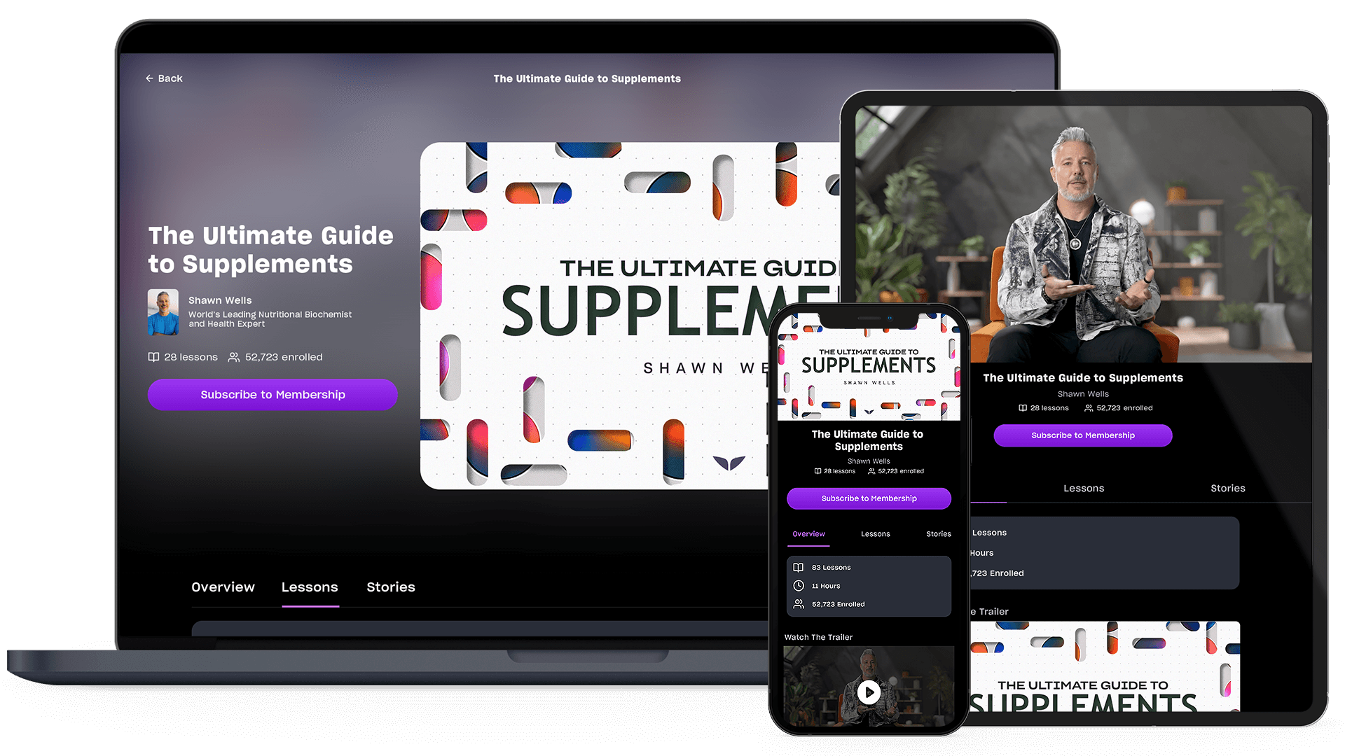 The Ultimate Guide to Supplements on multiple devices