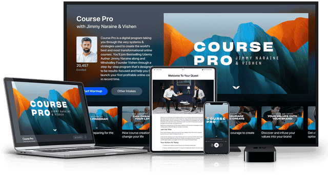 Course Pro en varios dispositivos