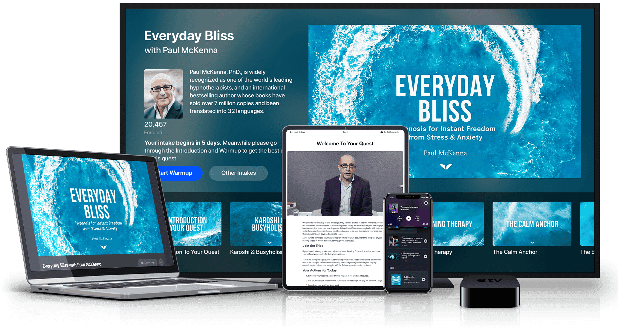 Everyday Bliss on multiple devices
