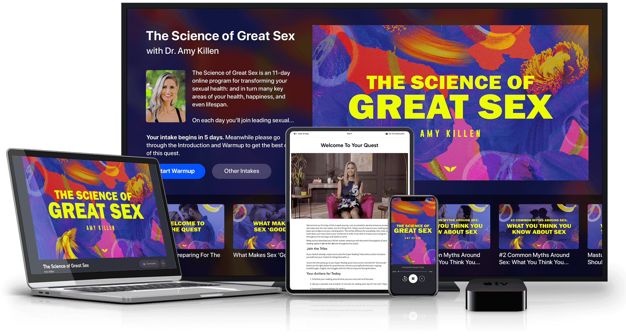 The Science of Great Sex on multiple devices