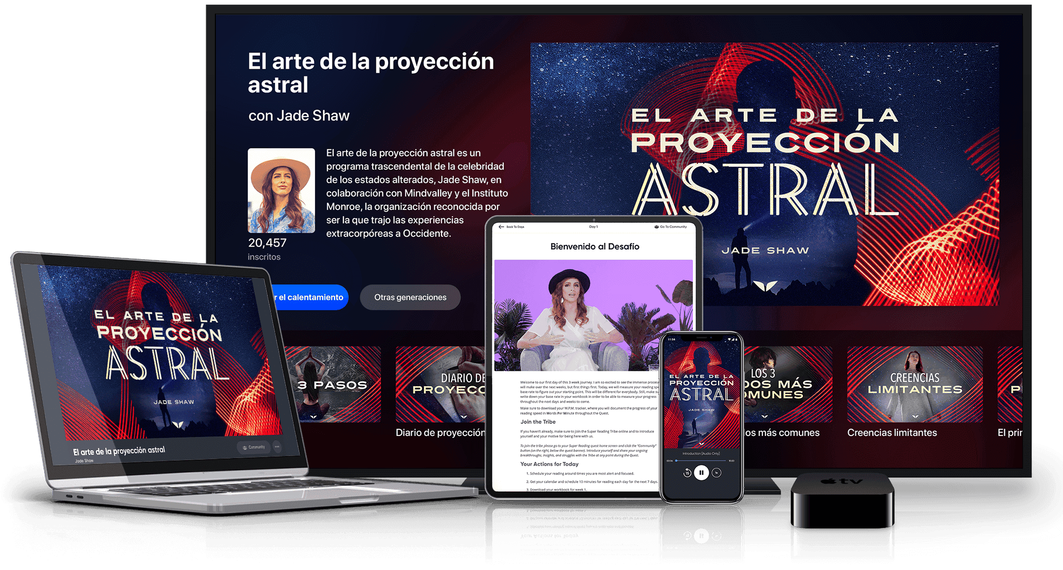 El arte de la proyección astral en múltiples dispositivos