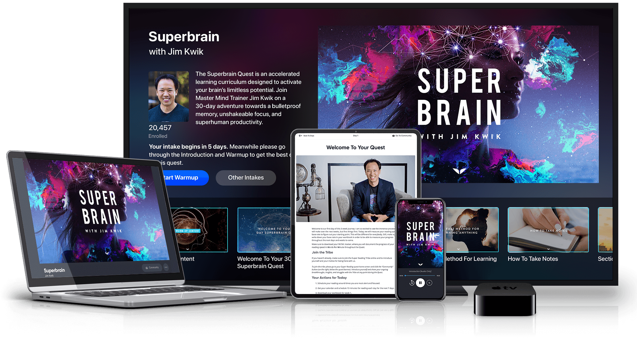 Superbrain on various devices