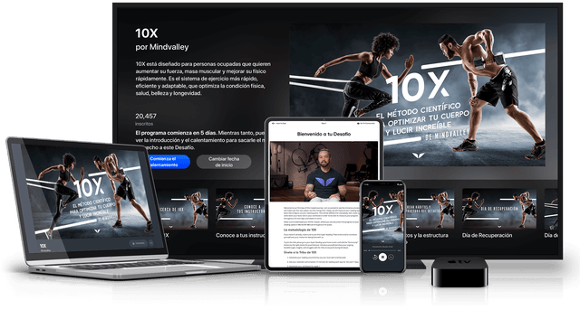 10X Fitness on multiple devices