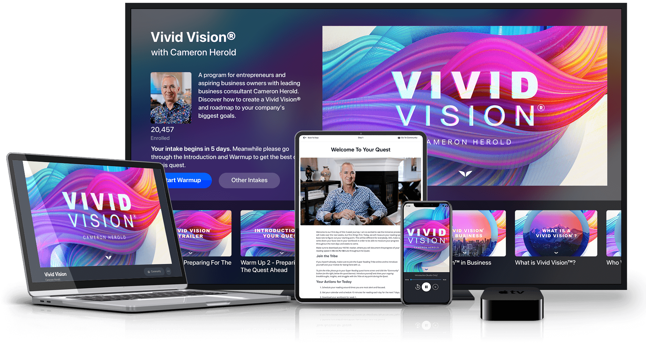 Vivid Insight Vivid Vision® by Cameron Herold | Mindvalley