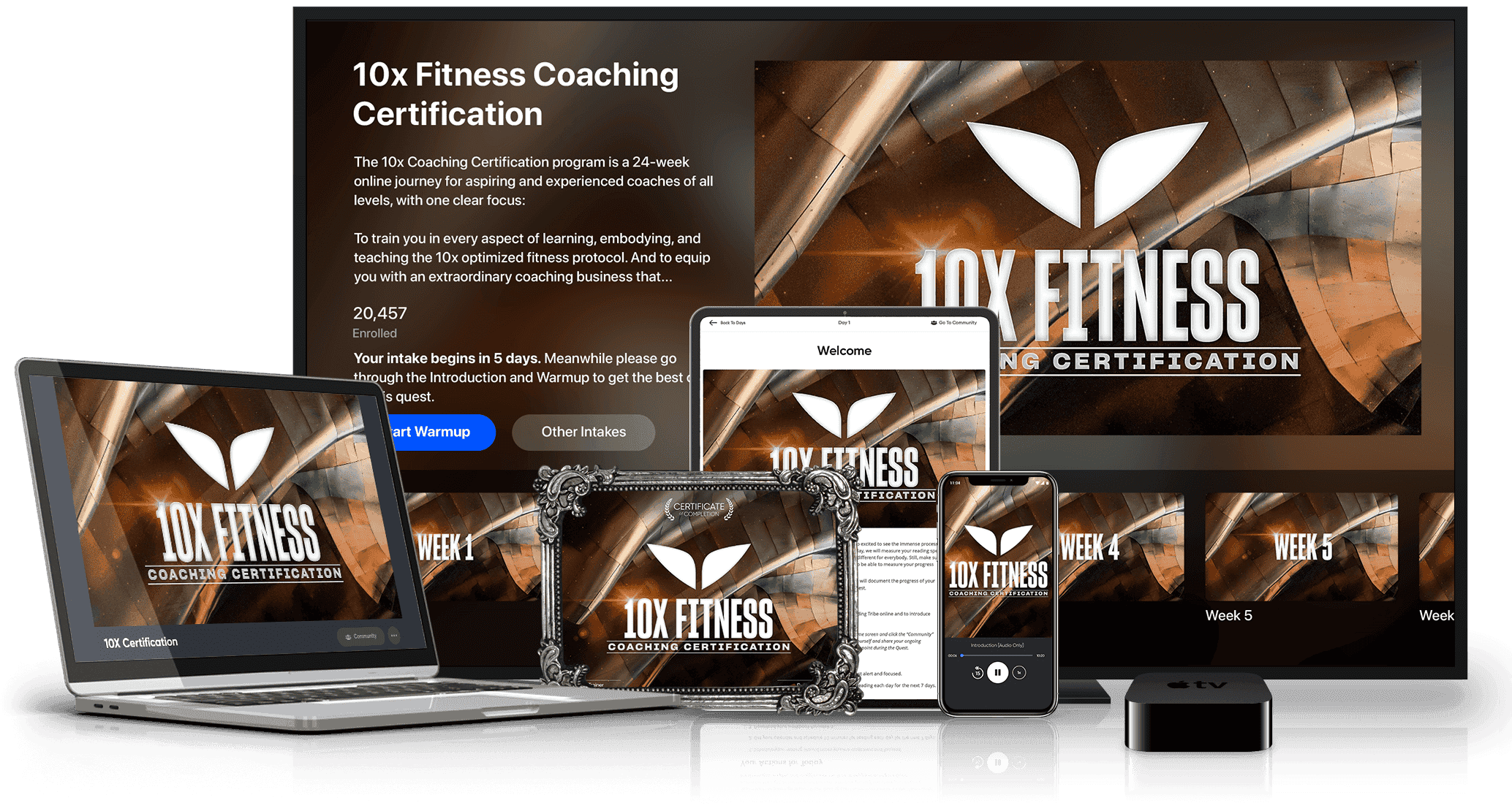 10x Certification on multiple devices