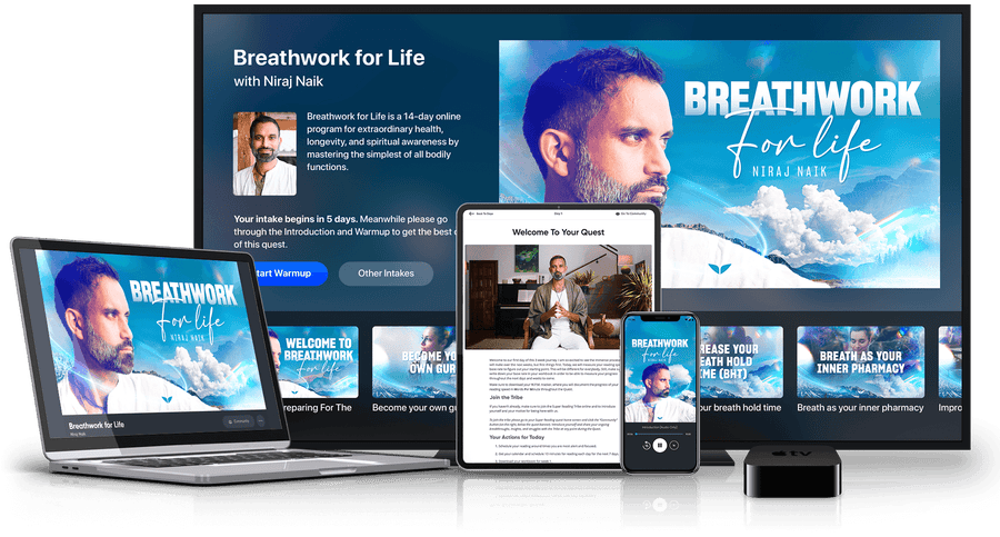 Breathwork for Life on multiple devices