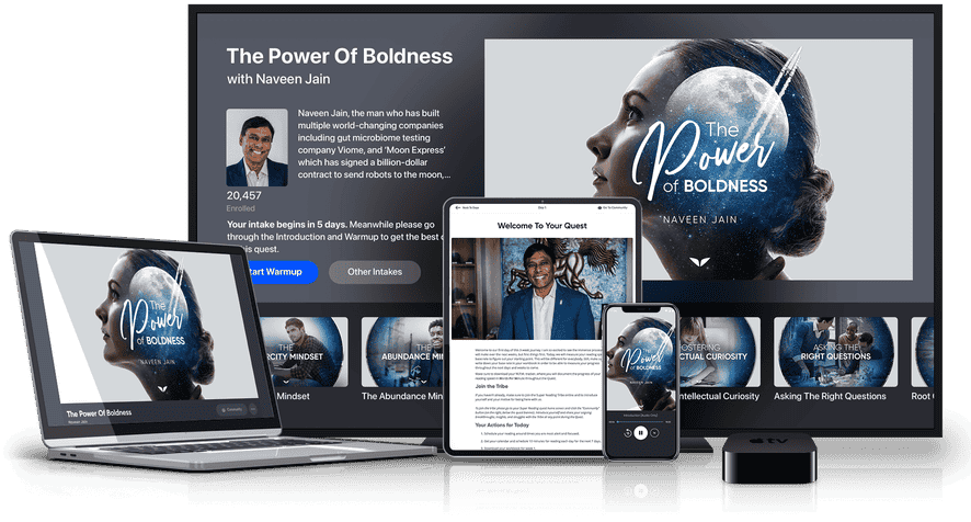 The Power Of Boldness on multiple devices