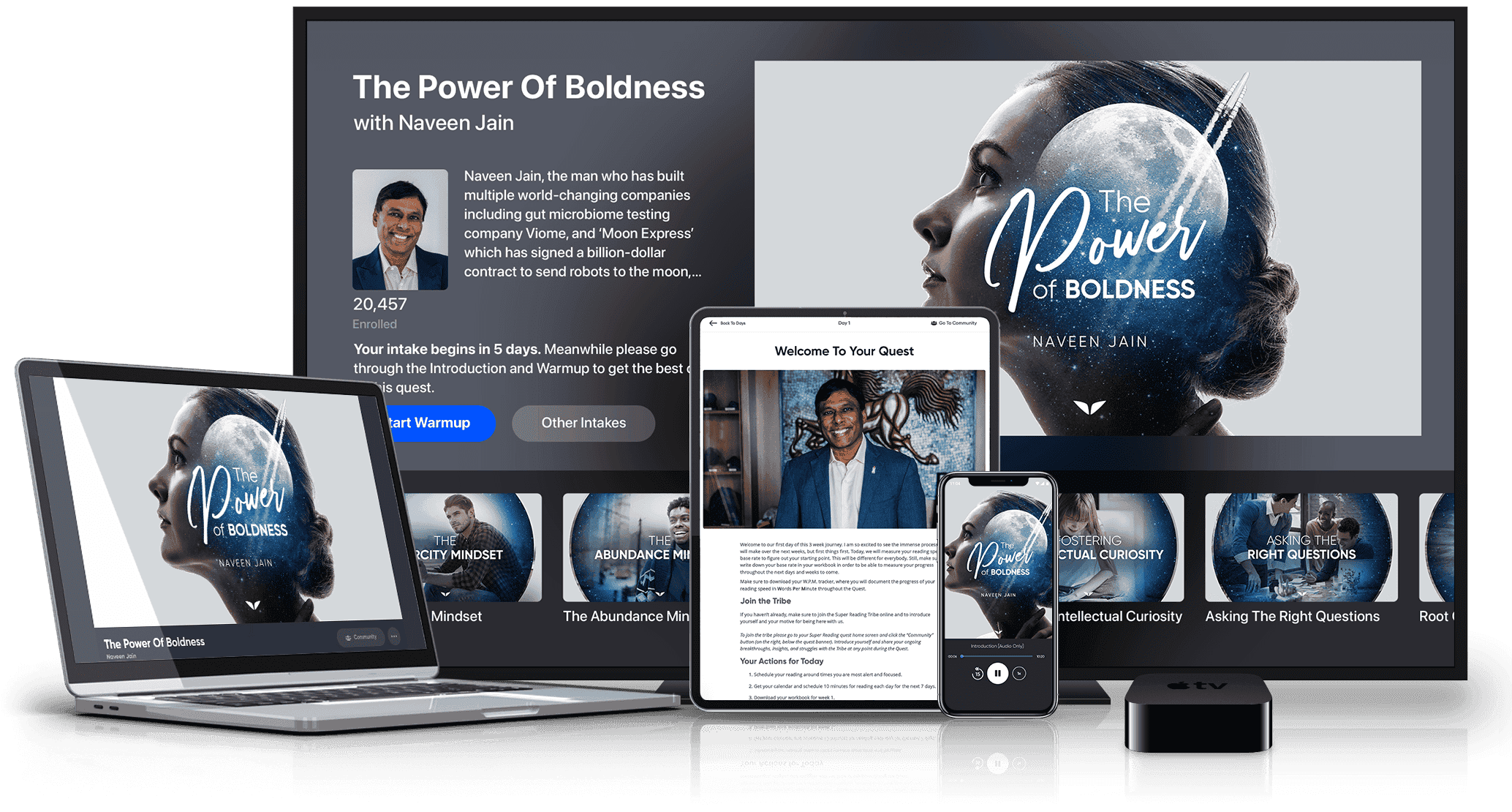 The Power Of Boldness on multiple devices