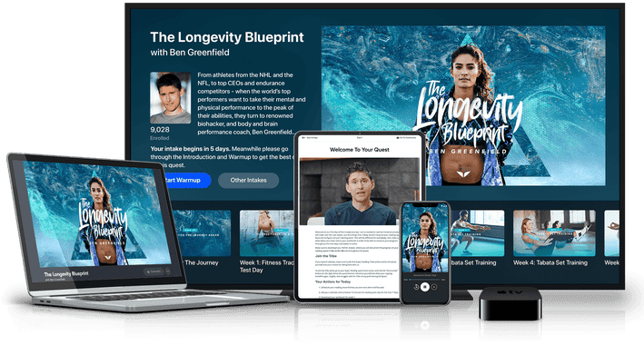 The Longevity Blueprint on multiple devices