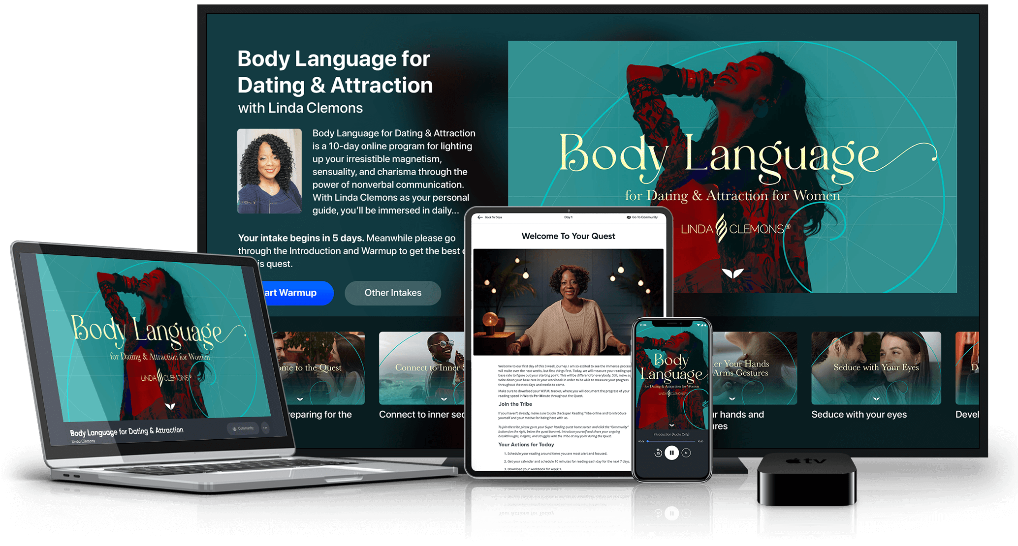 Body Language for Dating on multiple devices
