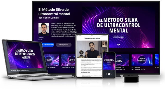 El Método Silva de ultracontrol mental Disponible en tu computadora personal, tablet, smartphone y Apple TV