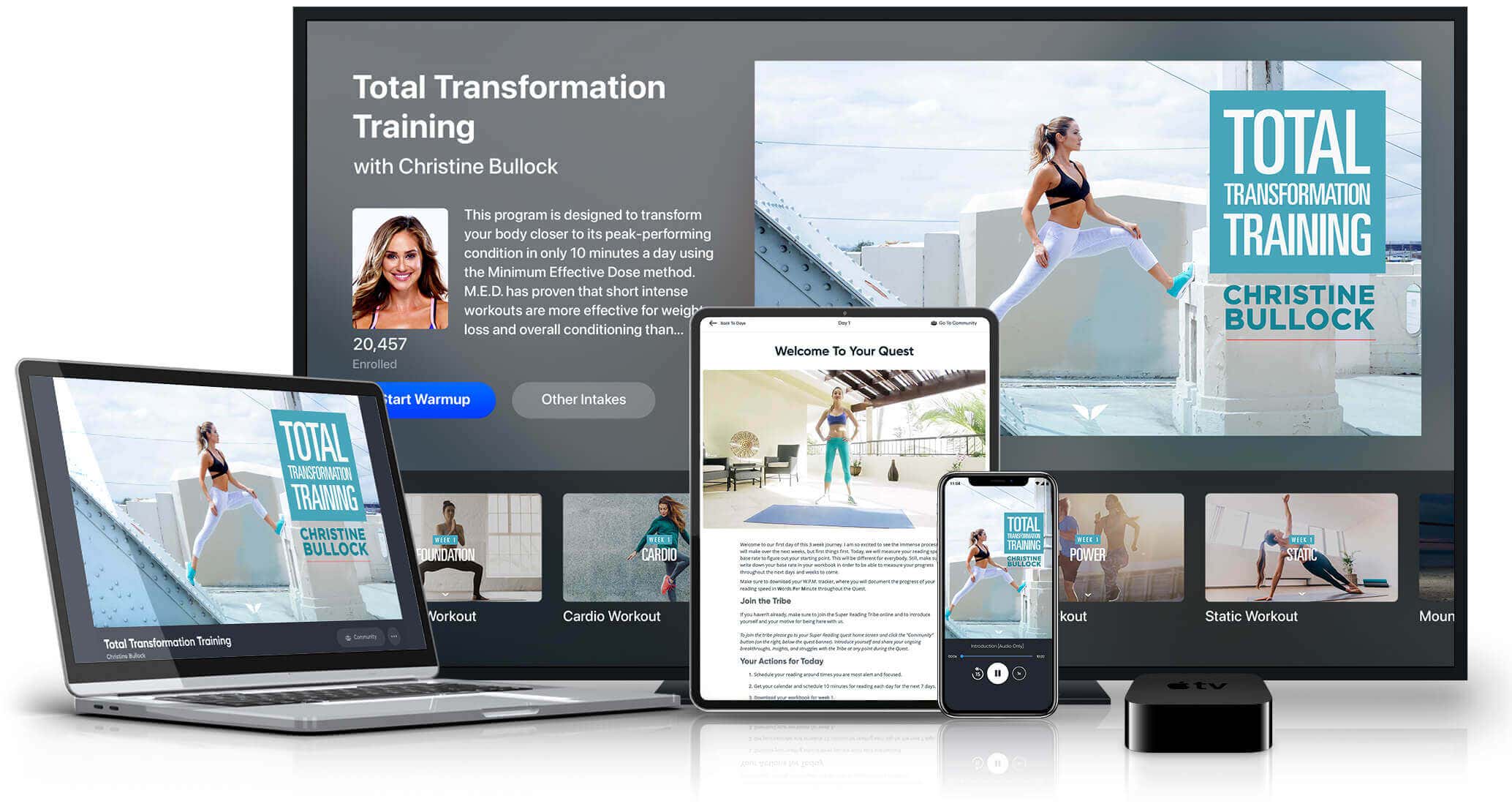 Total Transformation Training on all devices