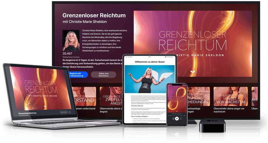 Verfügbar auf deinem Computer, Tablet, Smartphone & Apple TV