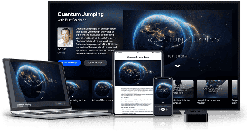Salto cuántico en múltiples dispositivos