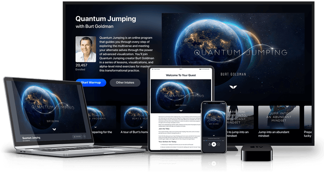 Quantum Jumping on multiple devices